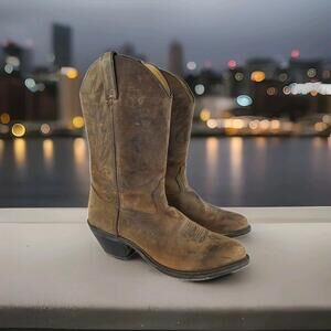 Durango RD4112 Ladies Cowgirl Boot US 8 Dark Brown Leather Western Boots